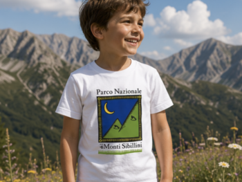T-shirt bambini del Parco Nazionale dei Monti Sibillini