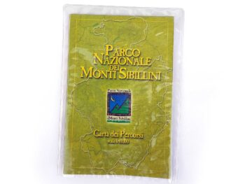 carta dei percorsi 1 40000 mappa del parco nazionale dei monti sibillini